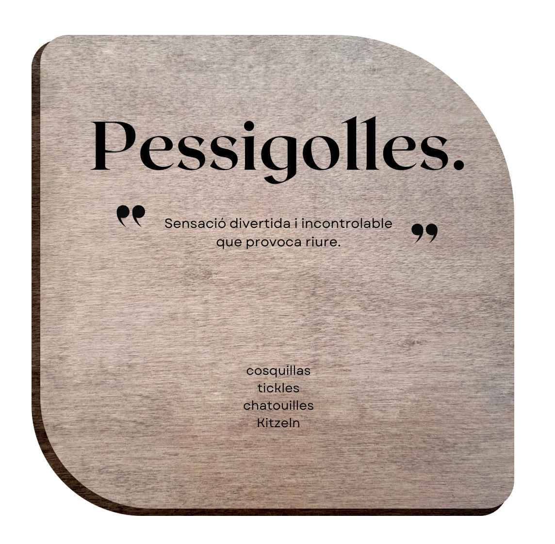 Imant de Fusta "Paraules Boniques"
