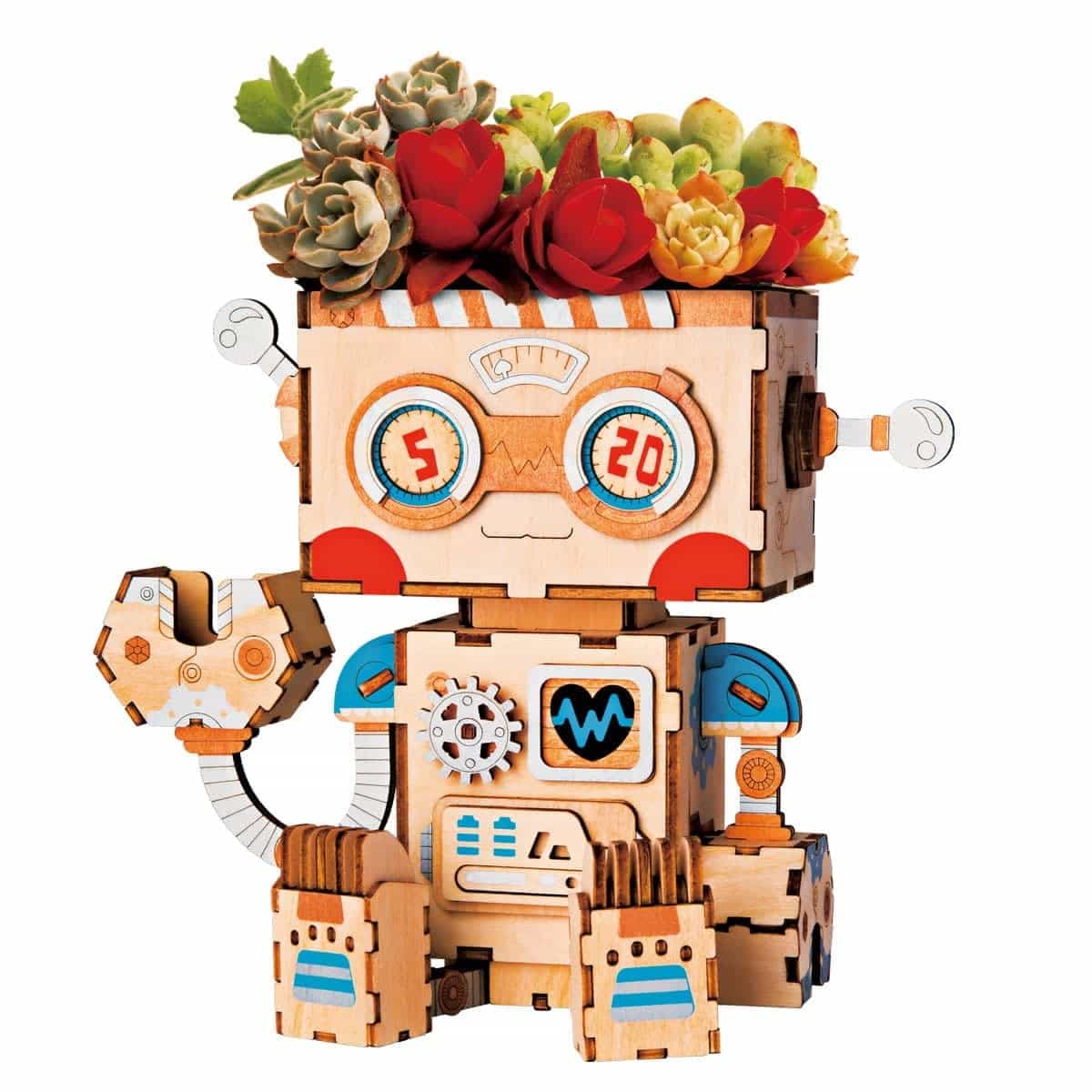 Test Robot de Fusta - Kit Woodik