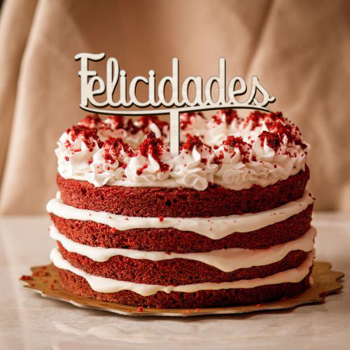 Topper Cumpleaños en Madera