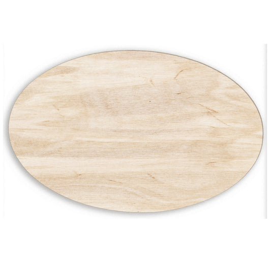 Imán en forma ovalada de puzle de madera, ideal para personalizar con grabado láser. Perfecto para grabar una frase para una persona especial, o como detalle de recuerdo de un evento