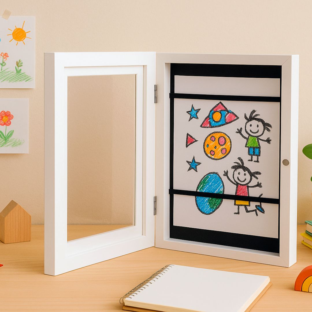 Caja Marco Para Dibujos Infantiles - A4