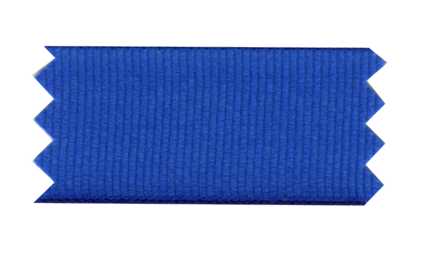 Detalle cinta grosgrain azul
