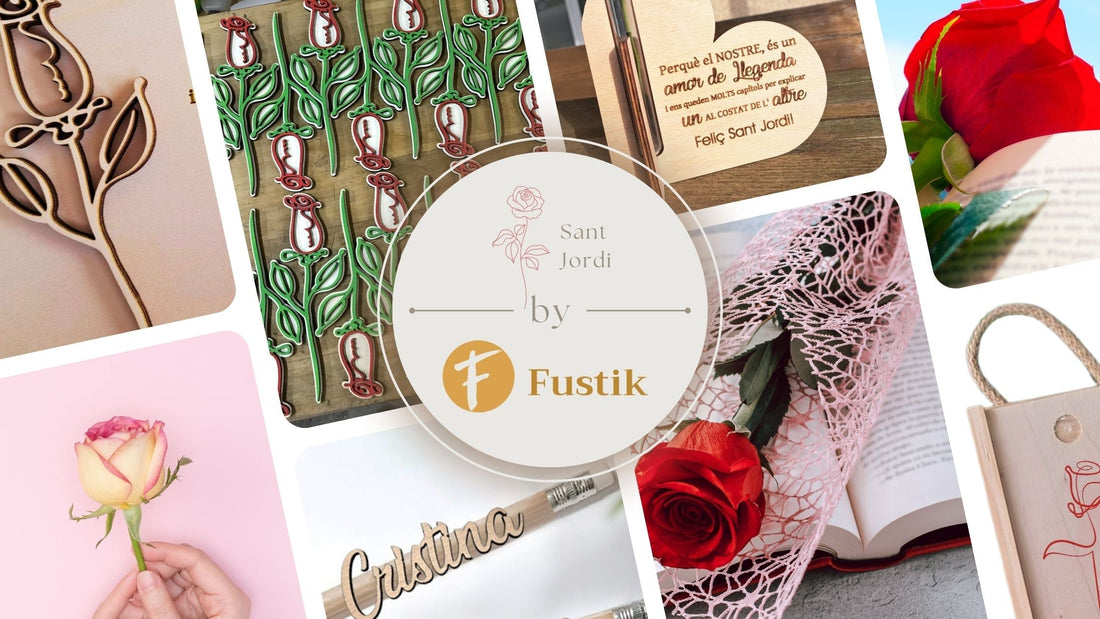 Rosa de madera para Sant Jordi: un regalo sostenible que perdura