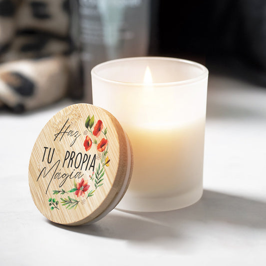 Espelma Aromes Mediterranis en Pot de Vidre