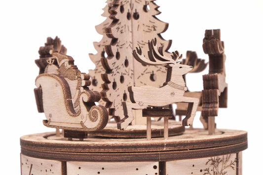 Woodtrick Santa Carrusel