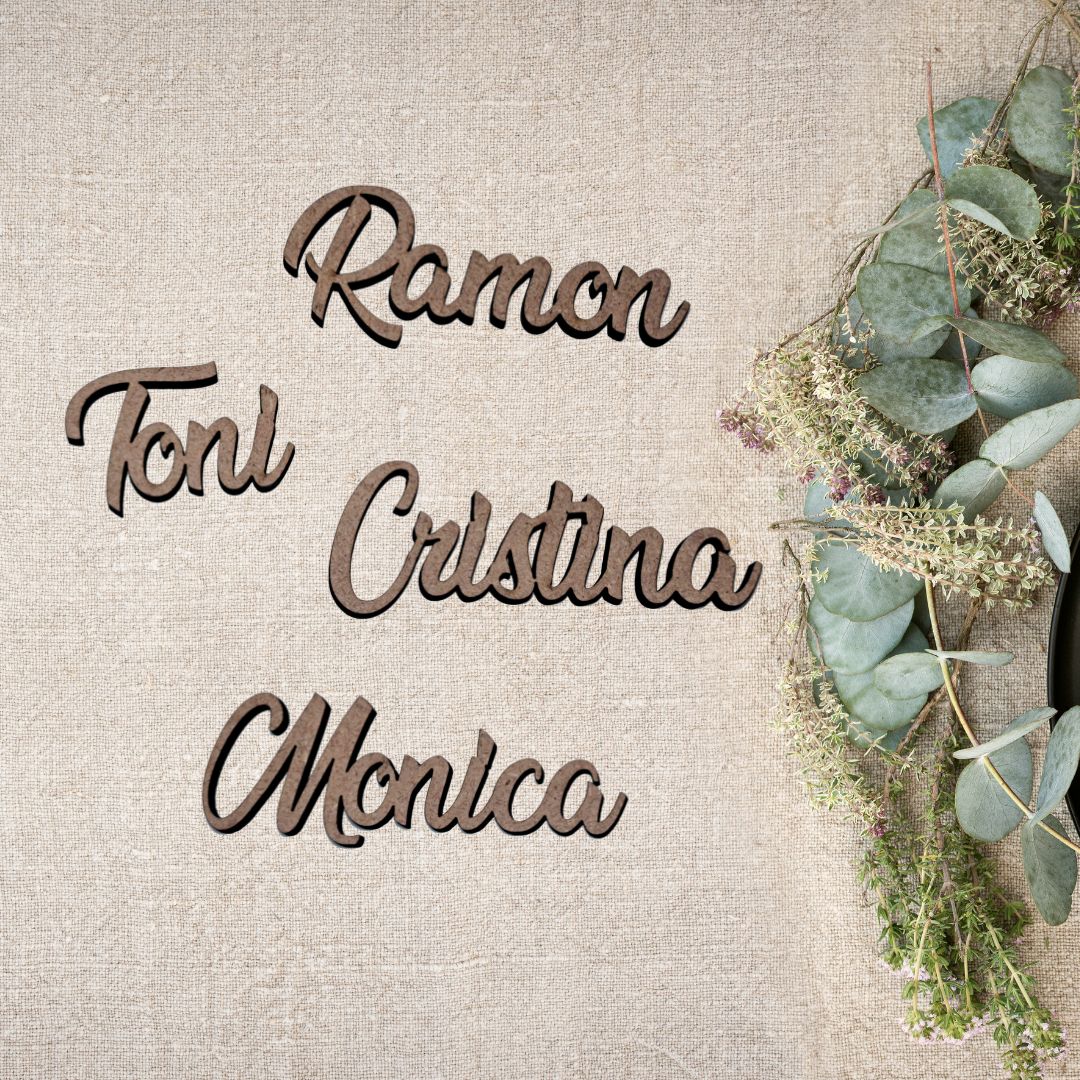 Marcasitios Artísticos Personalizados para Bodas